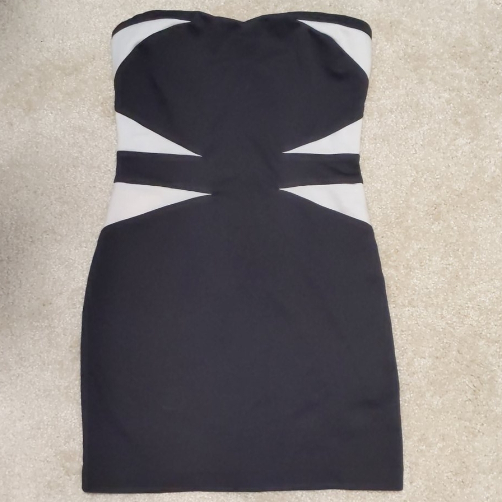 Forever 21 strapless mini dress